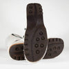 [Weiss Fell] Rosanna Fell Damen Clog Stiefel weiss. stiefel, winterclog, winterclogs. damenstiefel clogs weiss. damen fellschuhe bestellen, fellclogs, weisse fellstiefel mit holzschuhe, holzclogs fell weiss kaufen.