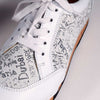[Weiss-Blanco] Mary Damen Clog Sneaker woody holzschuhe. damen clogs, flexible, biegsame holzsohle. holzclogs, sneaker clogs damen, damen clogs mit fussbett. woody leder clogs damen. holzclogs, holzschuhe bestellen.