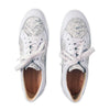 [Weiss-Blanco] Mary Damen Clog Sneaker woody holzschuhe. damen clogs, flexible, biegsame holzsohle. holzclogs, sneaker clogs damen, damen clogs mit fussbett. woody leder clogs damen. holzclogs, holzschuhe bestellen.