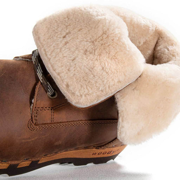 [Tabacco] Pascal Herren Clog Stiefel gefüttert. winterstiefel herren clogs, gefütterte holzclogs. woody holzschuhe gefüttert. winter schuhe holzclog, holzschuhe, woody schuhe, holz schuhe, holzclogs fell kaufen. Farbe: tabacco