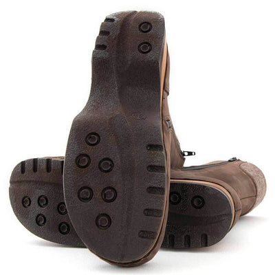 [Caffe] Rosanna Damen Clog Stiefel, winter stiefel, winterclogs, winterclog. damenstiefel clogs leder. damen stiefel leder gefüttert bestellen, winterclogs, stiefel mit holzschuhe, holzclogs stiefeln kaufen. farbe: caffe
