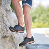 [Nero-Grigio] Sam Herren Clog Sneaker woody holzschuhe. herren clogs, flexible, biegsame holzsohle. holzclogs, sam sneaker clogs herren, männer clogs mit fussbett. woody leder clogs herren. holzclogs, echt leder holzschuhe bestellen.